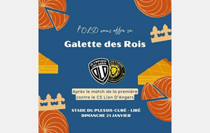 GALETTE DES ROIS (16 JANVIER)