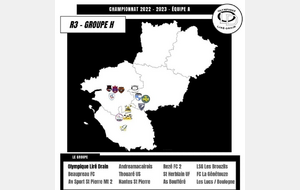 SAISON 2022/2023: LE GROUPE R3 CONNU...