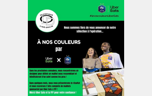 OLD & UBER EATS : A NOS COULEURS...