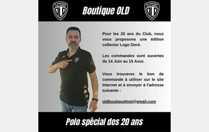 BOUTIQUE : POLO COLLECTOR 20 ANS