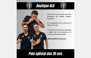 BOUTIQUE : POLO COLLECTOR 20 ANS (04/07/2023)