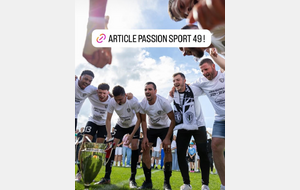 PASSION SPORT 49 : SAISON DES SENIORS A (13 JUIN)