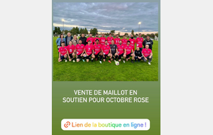 VENTE DES MAILLOTS OCTOBRE ROSE (5 OCTOBRE)