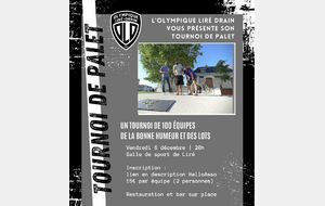 TOURNOI DE PALETS DU CLUB (13 NOVEMBRE)