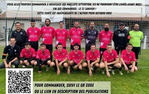 VENTE DES MAILLOTS ROSE (12 DECEMBRE)